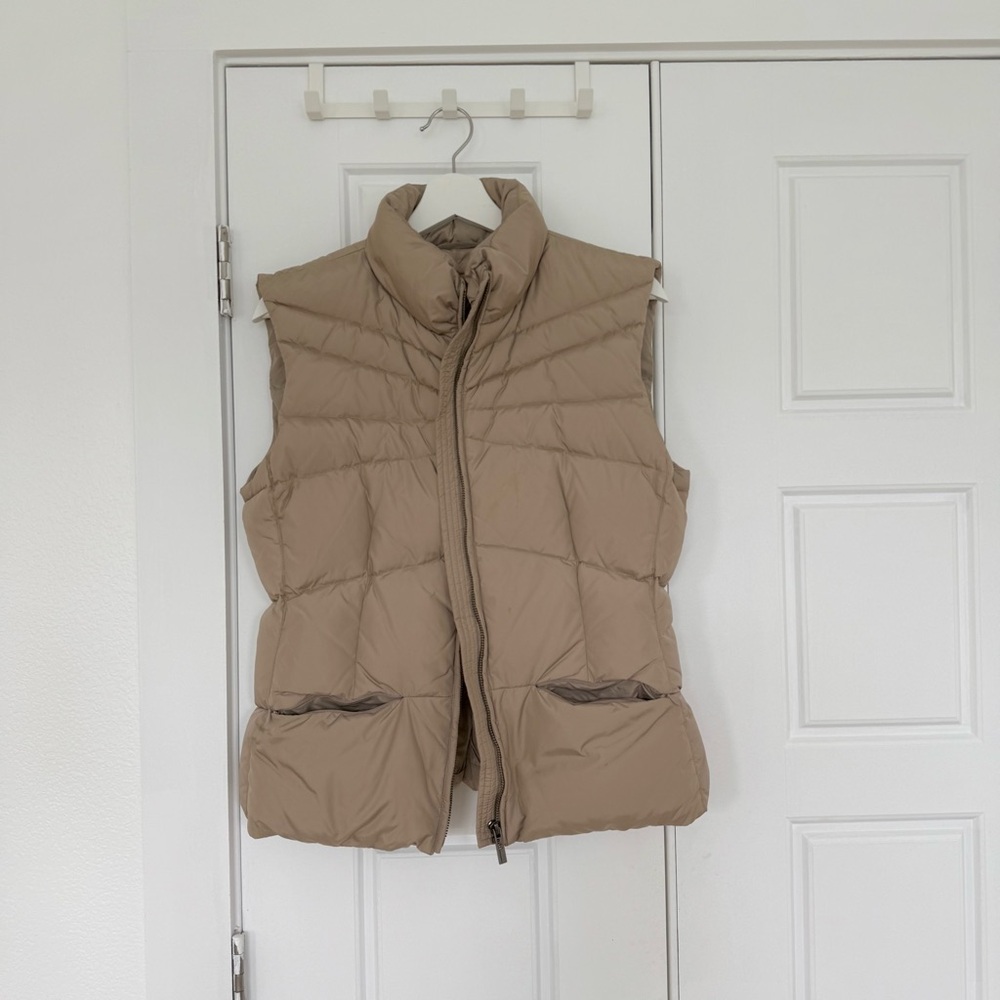 Add Tan Puffer Vest 10